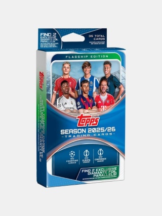 2025-26 Topps UEFA Club Competitions Hanger Box
