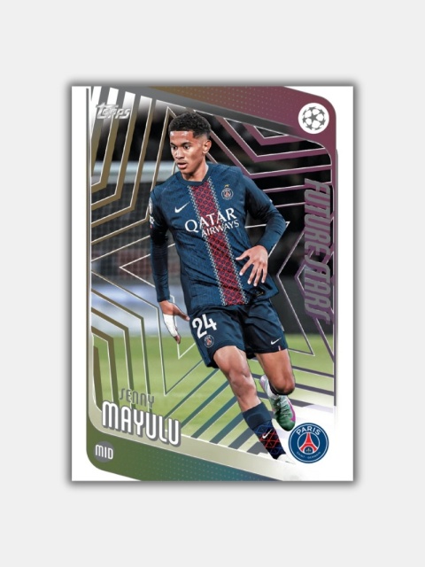 2025-26 Topps UEFA Club Competitions Hanger Box