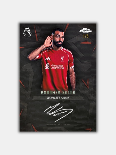 2026 Topps Chrome Premier League Hobby Box