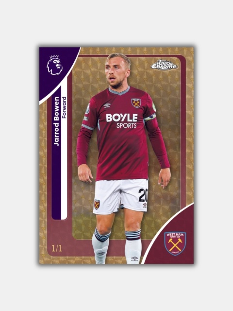 2026 Topps Chrome Premier League Hobby Box