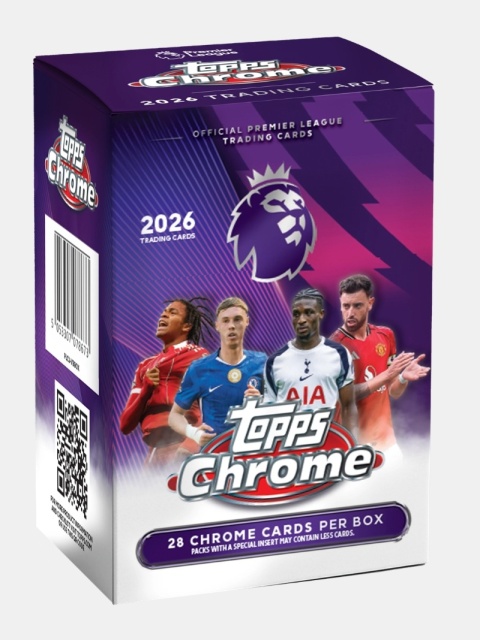 2026 Topps Chrome Premier League Value Box