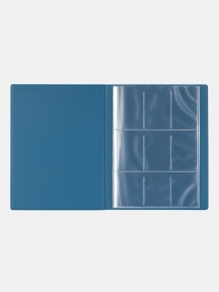 Album Ultra PRO 9‑Pocket Collectors Portfolio – niebieski na 90–180 kart