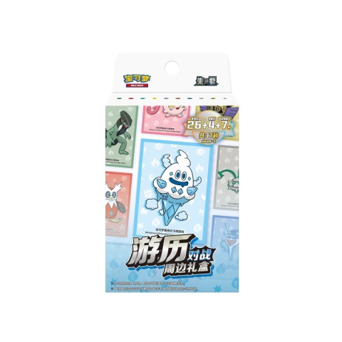 Pokémon Adventure Battle Gift Box – chińska edycja boosterów i art sleeves