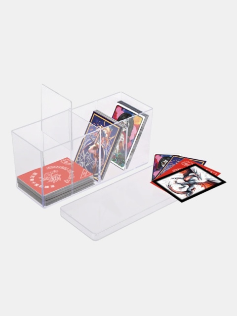 Pudełko przezroczyste na karty Ultra PRO 4‑Compartment Clear Card Box – 240 kart