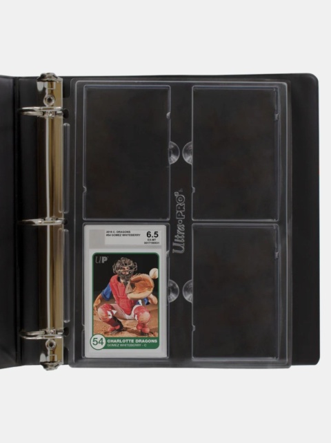 Strona do segregatora Ultra PRO 4‑Pocket Page – na 4 karty graded