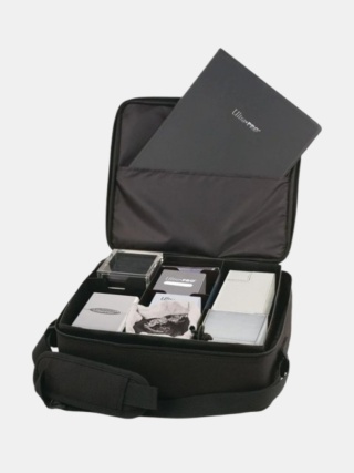 Torba na ramię Ultra PRO Deluxe Gaming Case – torba gamingowa z czarnym obszyciem (10 modułowych przegródek)
