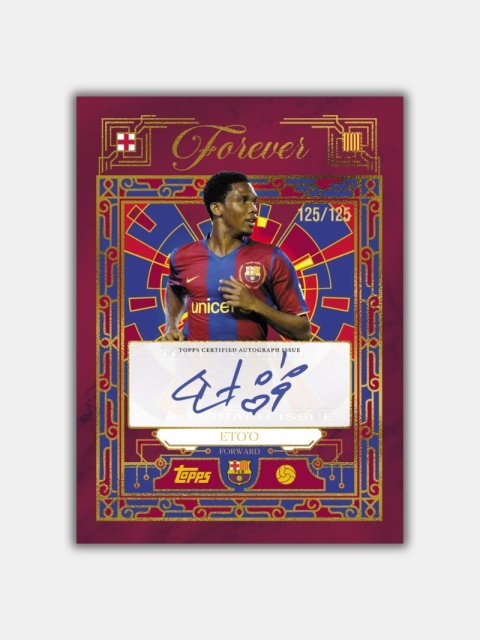 2025-26 Topps Barcelona Forever Hobby Box
