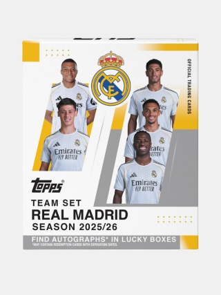 2025-26 Topps Real Madrid Team Set Box
