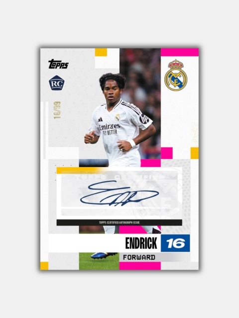 2025-26 Topps Real Madrid Team Set Box