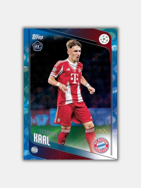 2025-26 Topps UEFA Club Competitions Spring Tin