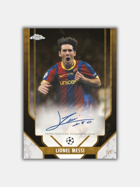 2025/26 Topps Chrome UEFA Club Competitions Value Box
