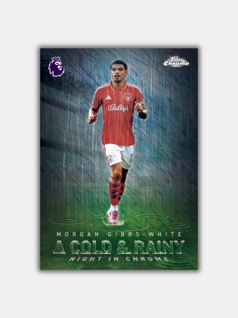 2026 Topps Chrome Premier League Tin Box