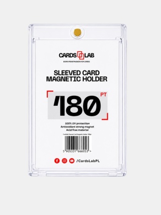 Holder Sleeved Cards Lab- Magnetyczny holder na kartę w koszulce 180pt
