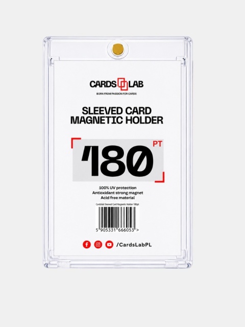 Holder Sleeved Cards Lab- Magnetyczny holder na kartę w koszulce 180pt