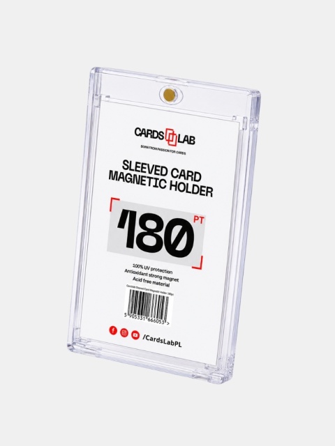 Holder Sleeved Cards Lab- Magnetyczny holder na kartę w koszulce 180pt