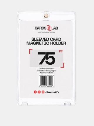 Holder Sleeved Cards Lab- Magnetyczny holder na kartę w koszulce 75pt
