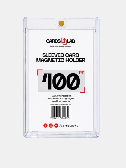 Holder Sleeved Cards Lab- Magnetyczny holder na kartę w koszulce 100pt