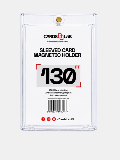 Holder Sleeved Cards Lab- Magnetyczny holder na kartę w koszulce 130pt