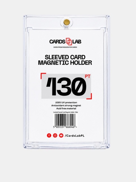 Holder Sleeved Cards Lab- Magnetyczny holder na kartę w koszulce 130pt