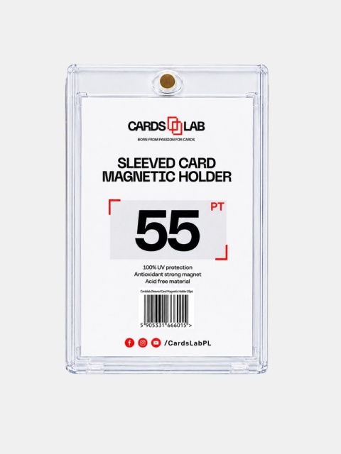 Holder Sleeved Cards Lab- Magnetyczny holder na kartę w koszulce 55pt