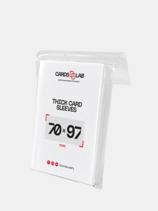 Koszulki Ochronne Card Lab do Grubych Kart - Thick Card Sleeves 70 × 97 mm