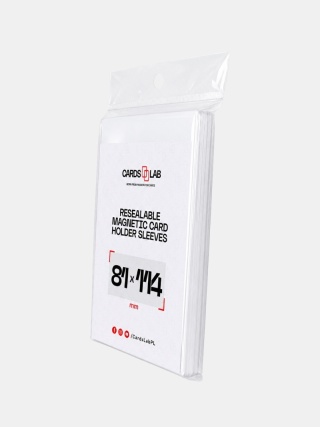 Koszulki Ochronne Card Lab do Holderów Magnetycznych 35PT - Resealable Magnetic Card Holder Sleeves 81 × 114 mm