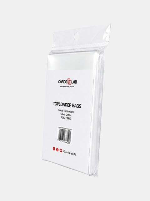 Koszulki Ochronne Card Lab do Toploaderów - Toploader Bags 35PT (100 szt.)