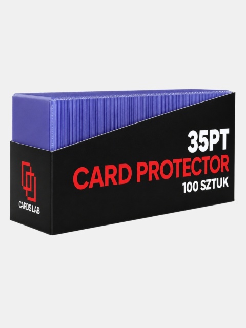 Toploader Cards Lab 35pt 3" x 4"– 100 szt