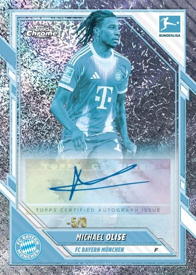 2025-26 Topps Chrome Bundesliga auto