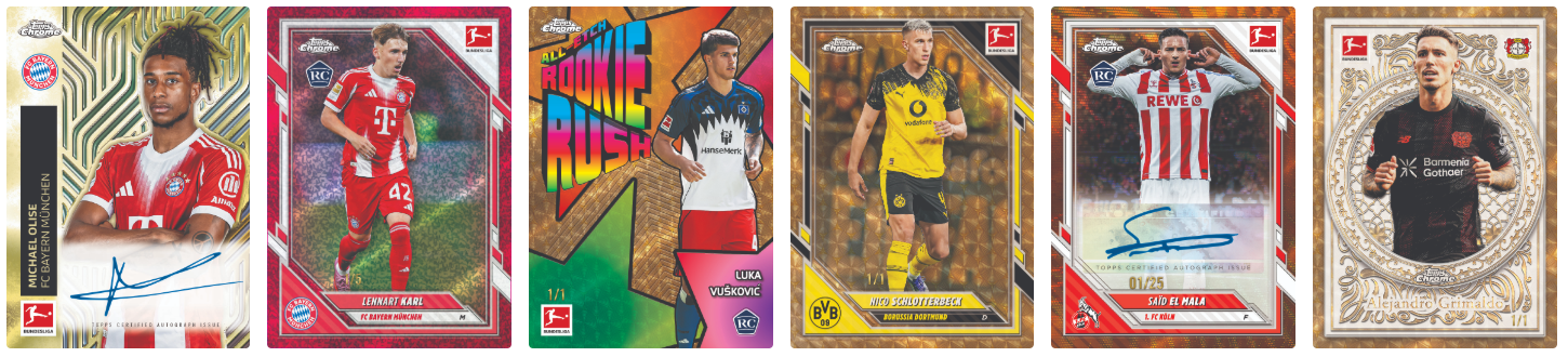 2025-26 Topps Chrome Bundesliga 