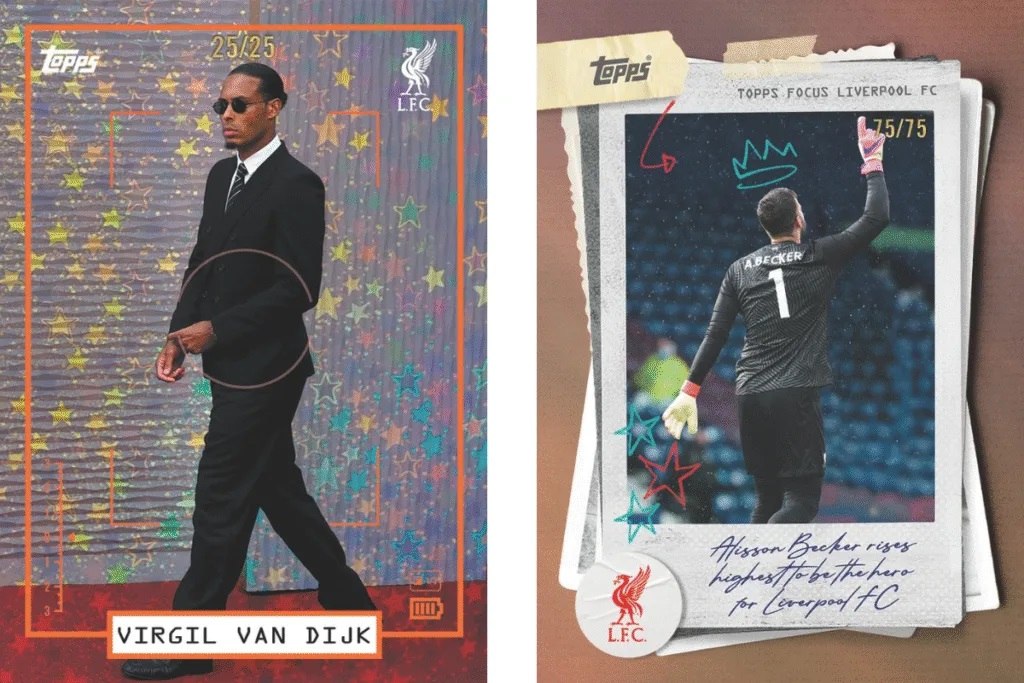 Topps Focus Liverpool 2025/26 Motion Blur