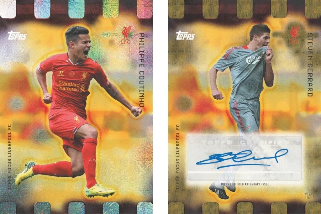 Topps Focus Liverpool 2025/26 Gold FoilFractor 1/1