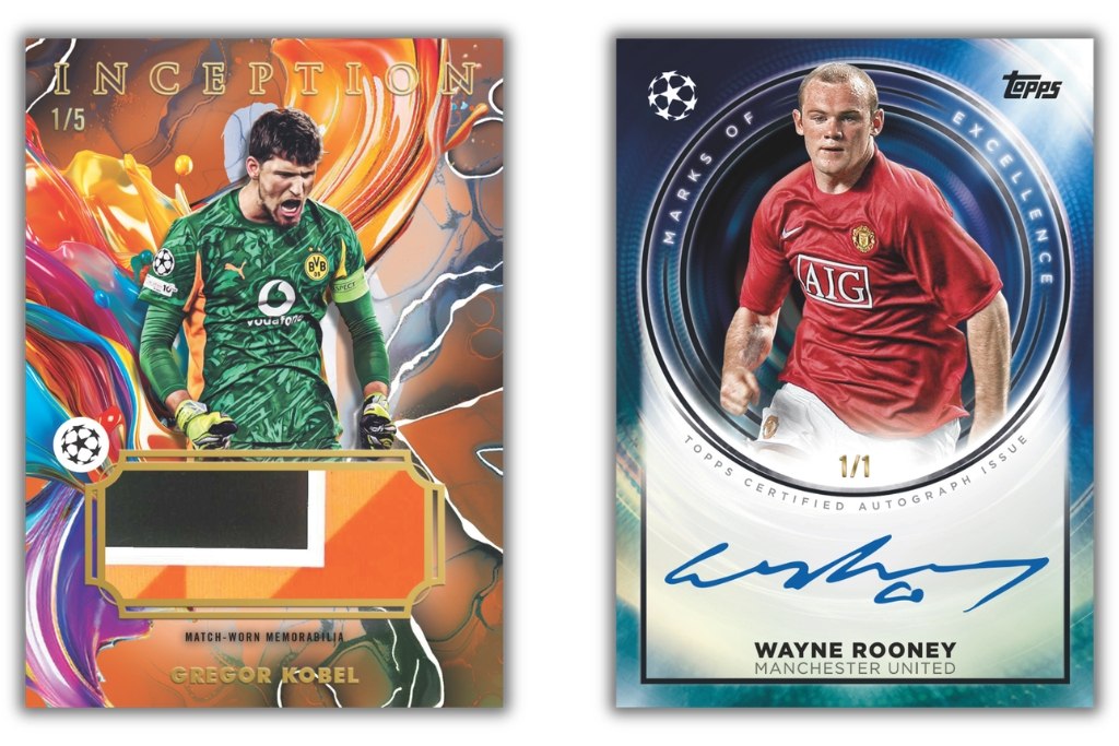 Topps Inception UEFA Club Competitions 2025/26