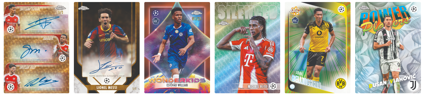 Topps Chrome UCC 2025/26 Inserts